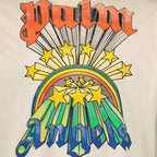 T-shirts Rainbow T-shirt Palm Angels Beige Man