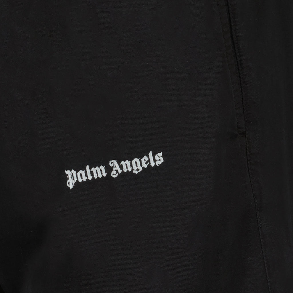Pants Straight pants Palm Angels Black Man