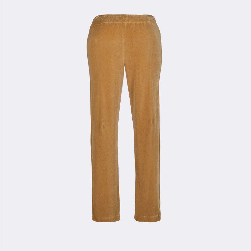 Pants Velvet pants Palm Angels Brown Man
