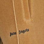 Pants Velvet pants Palm Angels Brown Man