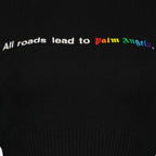 Maglieria Maglione Corto Palm Angels Nero Femme