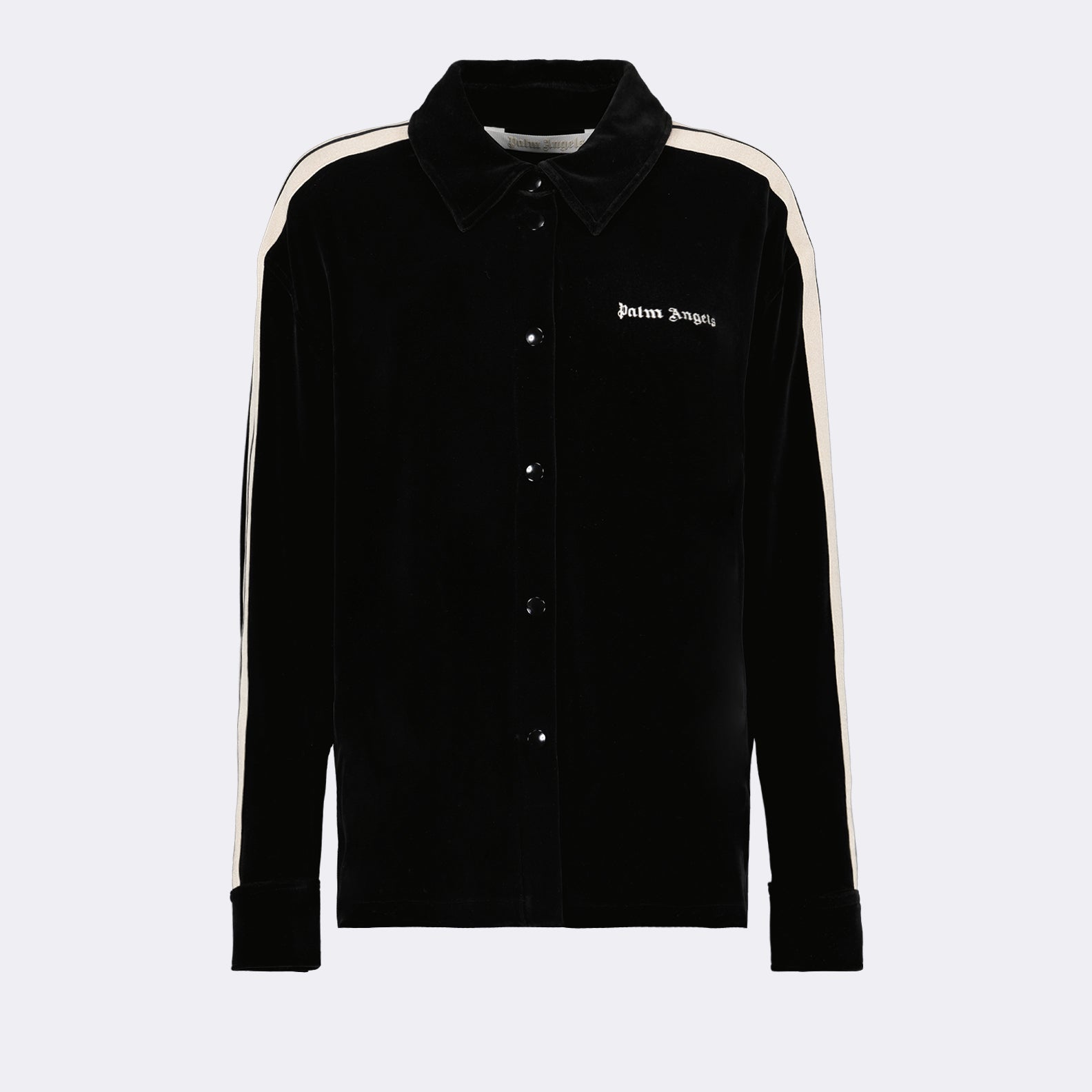 Hemden Chemise Track Palm Angels Schwarz Femme