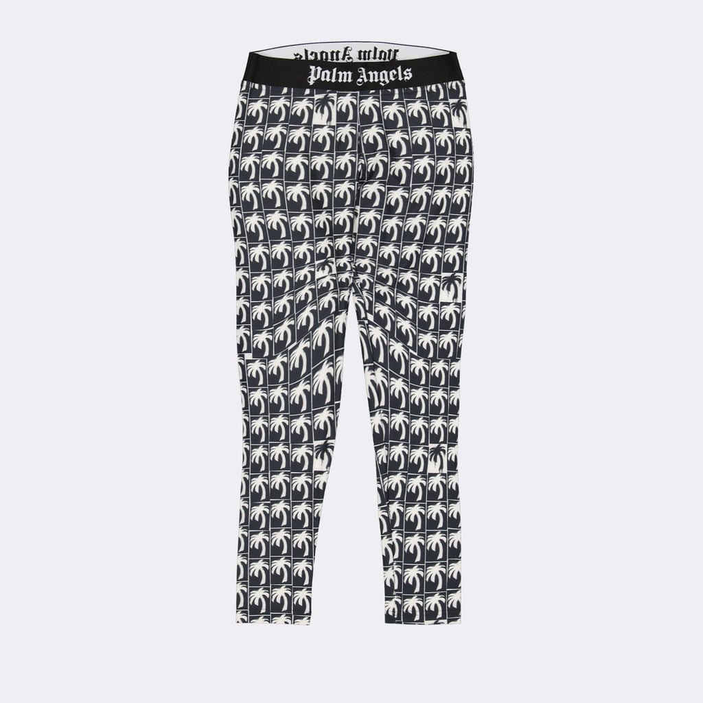 Hosen Legging Palm Palm Angels Grau Femme