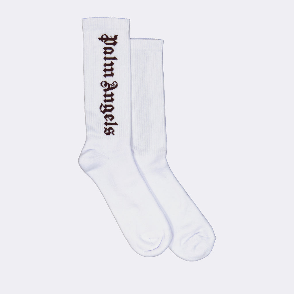 언더웨어 및 홈웨어 Chaussettes à logo Palm Angels 하얀색 Homme