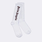 언더웨어 및 홈웨어 Chaussettes à logo Palm Angels 하얀색 Homme