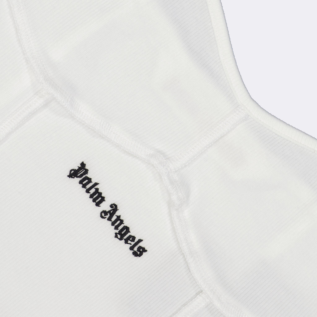 Tops Logo top Palm Angels White Women