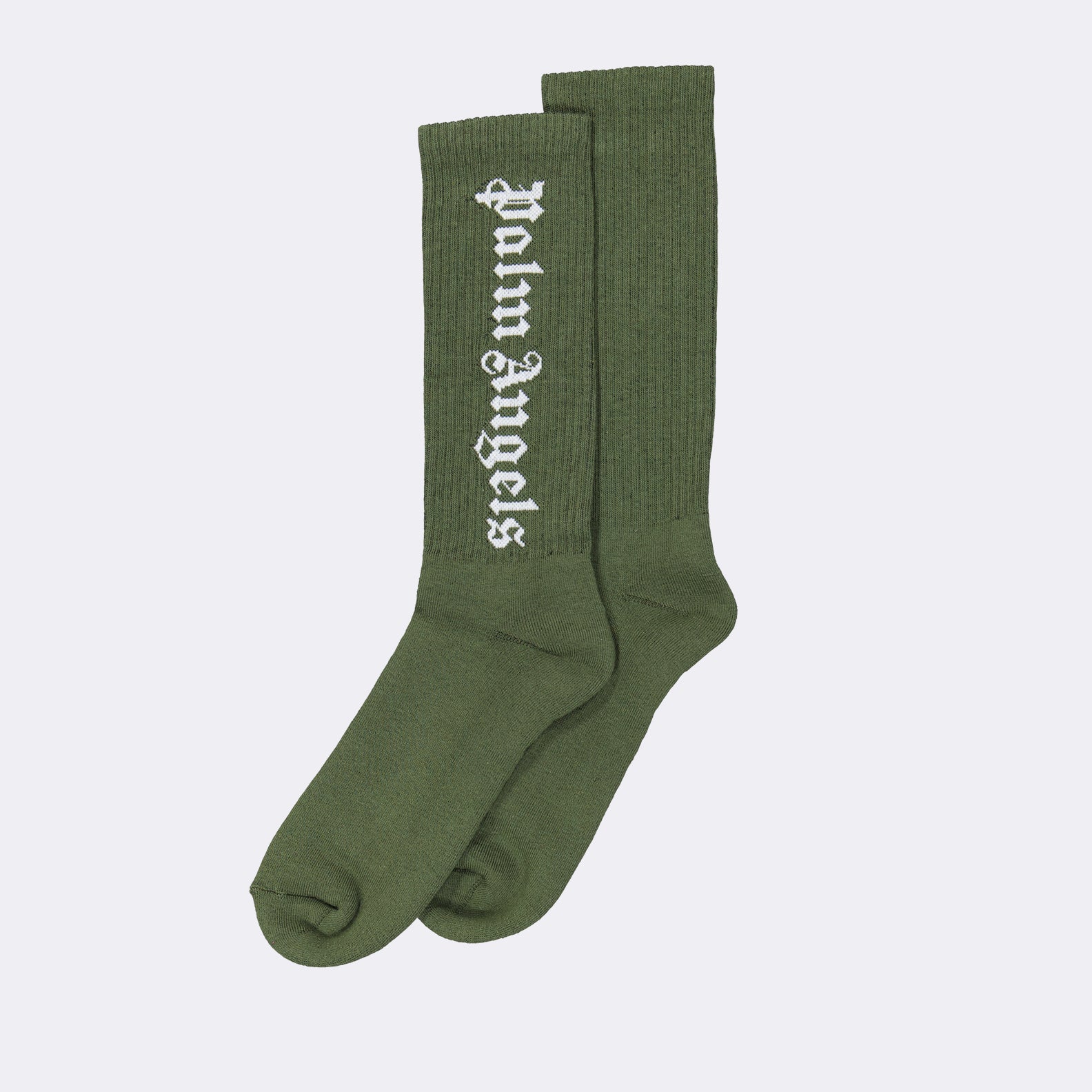 언더웨어 및 홈웨어 Chaussettes à logo Palm Angels 녹색 Homme