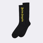 Sous-vêtements et homewear Chaussettes à logo Palm Angels Noir Homme