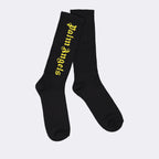 Sous-vêtements et homewear Chaussettes à logo Palm Angels Noir Homme