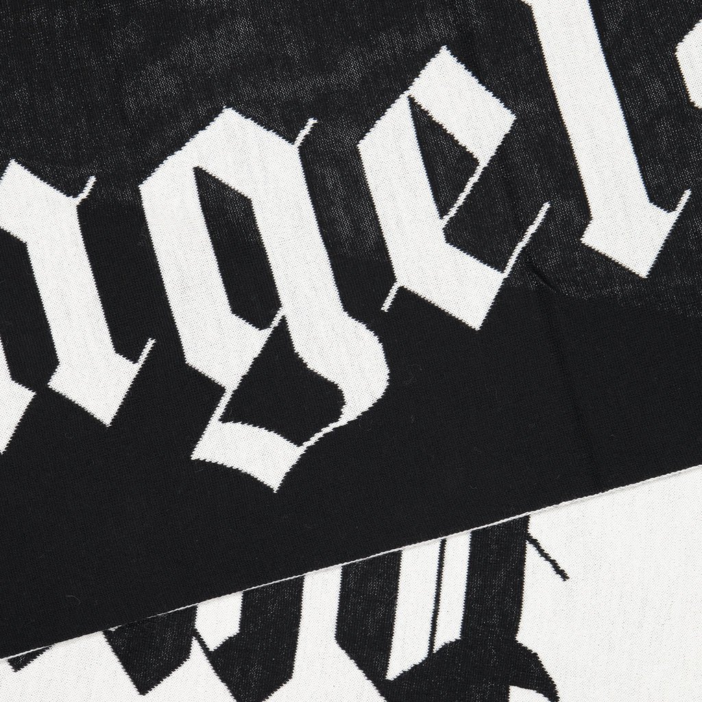 Écharpes, foulards et gants Écharpe à logo Palm Angels Noir Homme