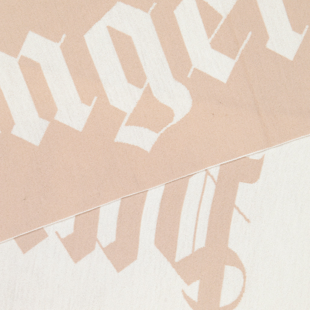 Scarves and gloves Logo scarf Palm Angels Beige Man