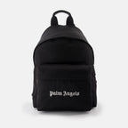 Sacs à dos Sac à dos à logo Palm Angels Noir Homme