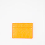 Pequeños artículos de cuero Porte-cartes à logo Palm Angels Naranja Homme