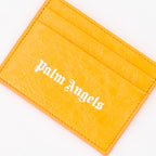 Pequeños artículos de cuero Porte-cartes à logo Palm Angels Naranja Homme