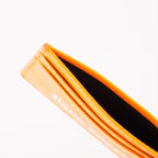 Pequeños artículos de cuero Porte-cartes à logo Palm Angels Naranja Homme