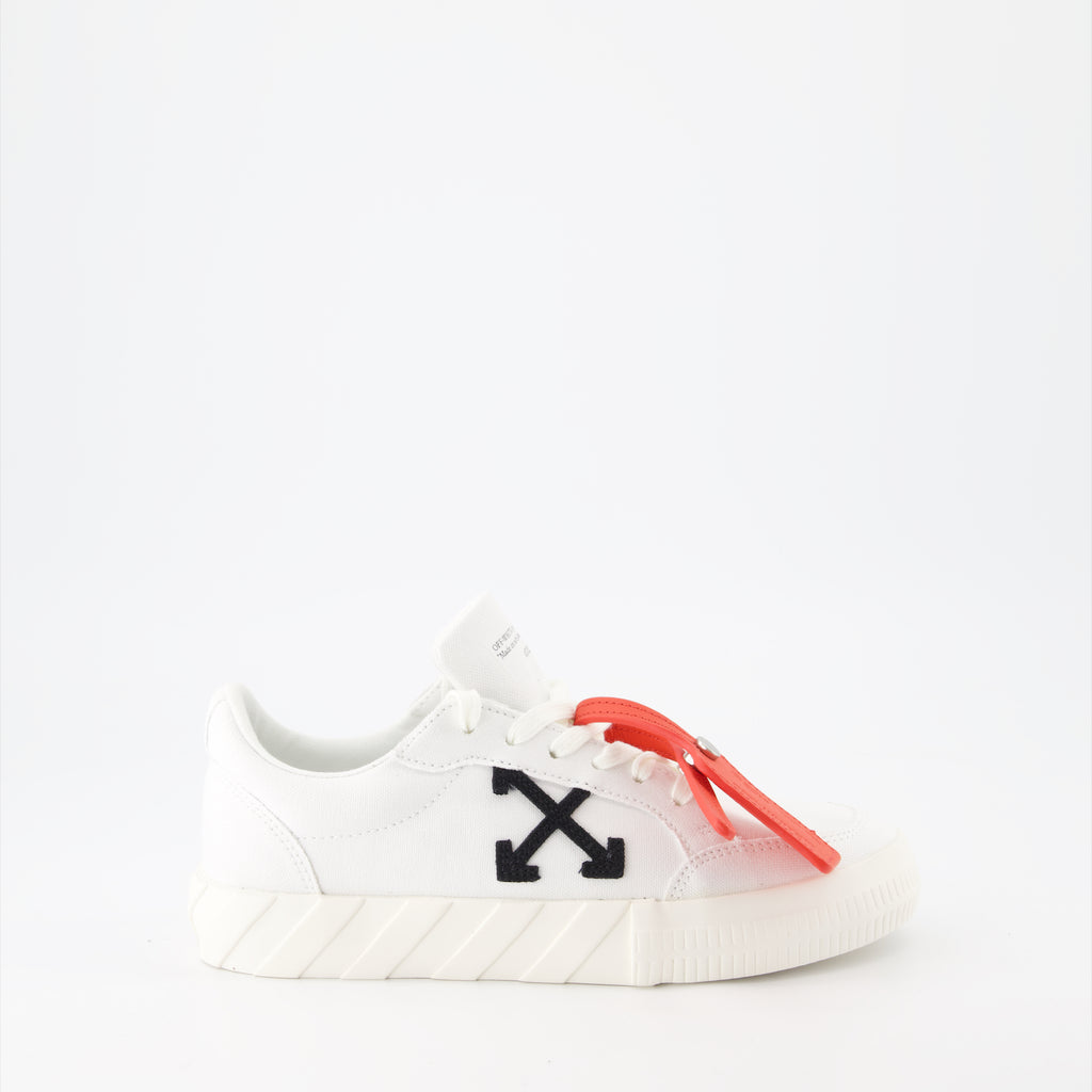 Sneaker Baskets Vulcanized Off-White Blanco Femme