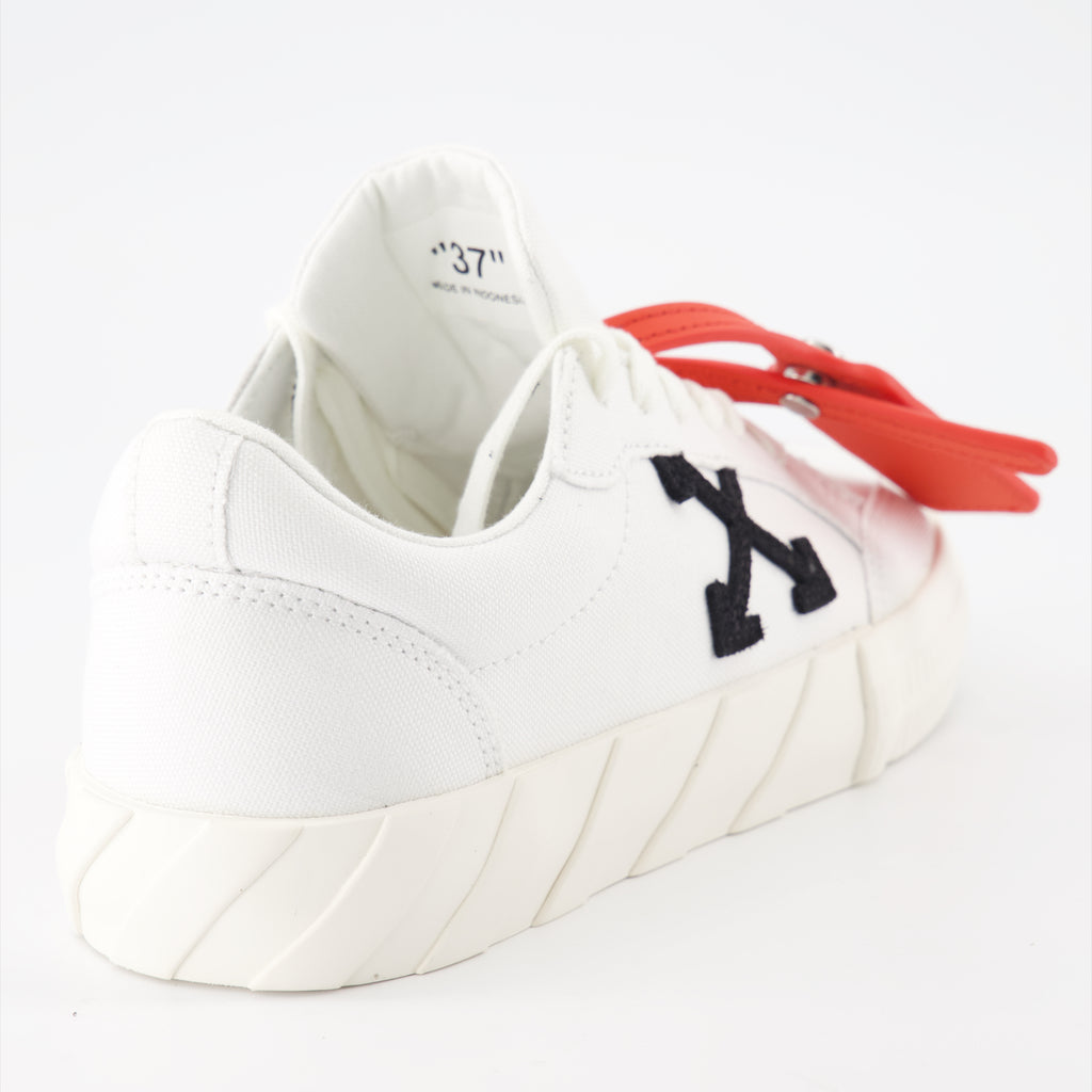 Sneaker Baskets Vulcanized Off-White Blanco Femme
