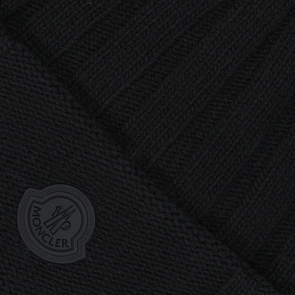 Hats, caps and beanies Logo beanie Moncler Black Man