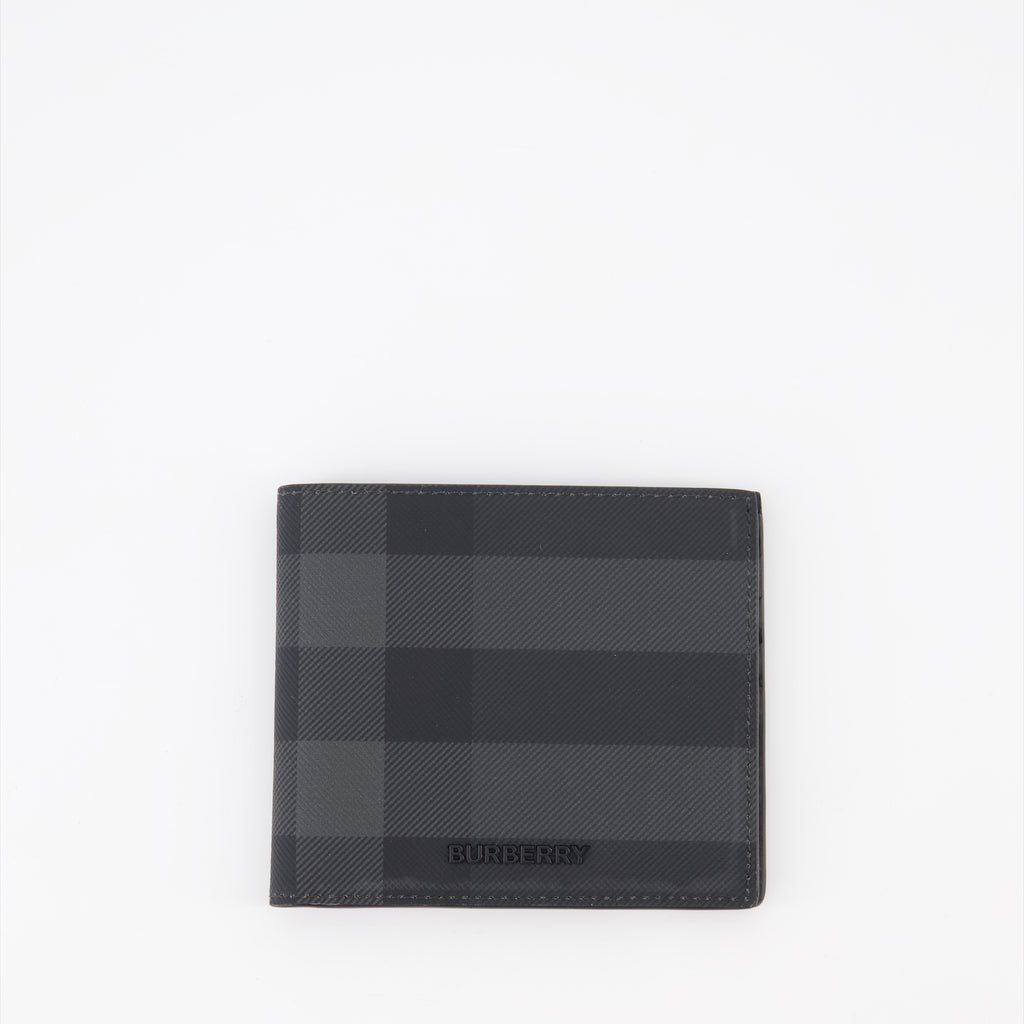 Small leather goods Logo wallet Burberry Black Man
