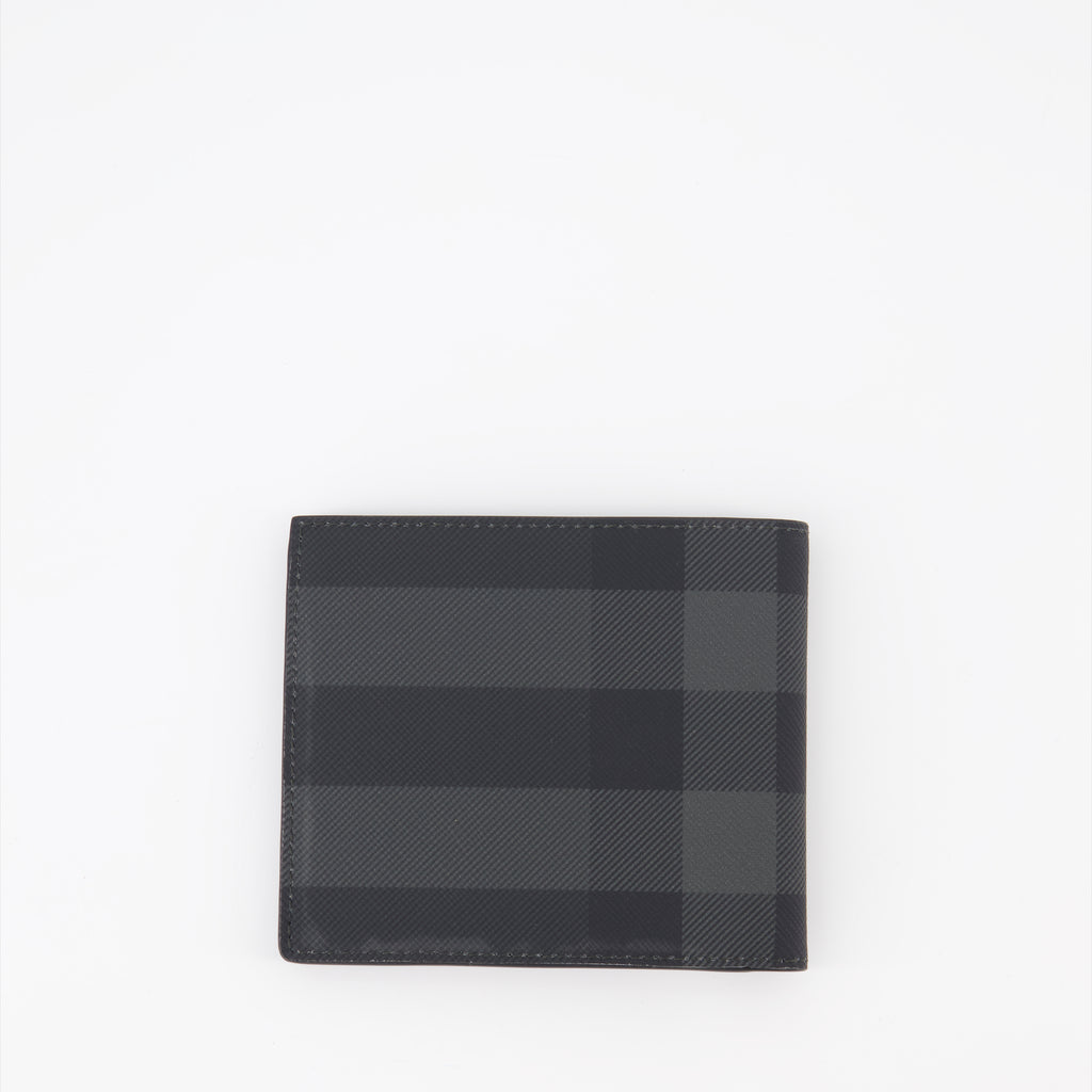 Small leather goods Logo wallet Burberry Black Man