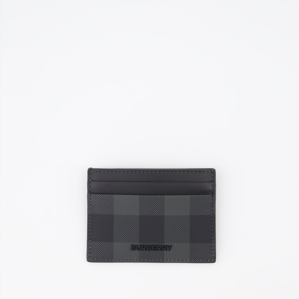 Petite maroquinerie Porte-cartes à logo Burberry Noir Homme