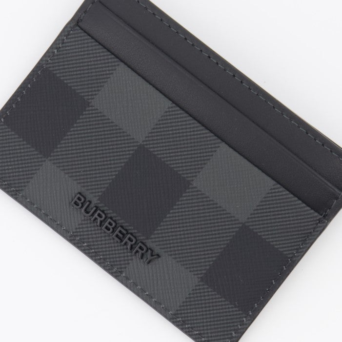 Petite maroquinerie Porte-cartes à logo Burberry Noir Homme