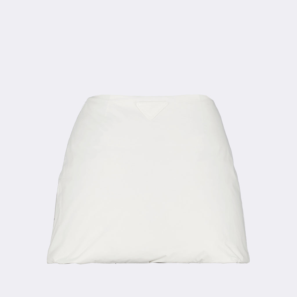 Gonne Jupe matelassée Prada Bianco Femme