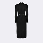 Robes Robe en natté stretch Prada Noir Femme