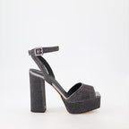 Platform shoes New Betty pumps Giuseppe Zanotti Silver Women