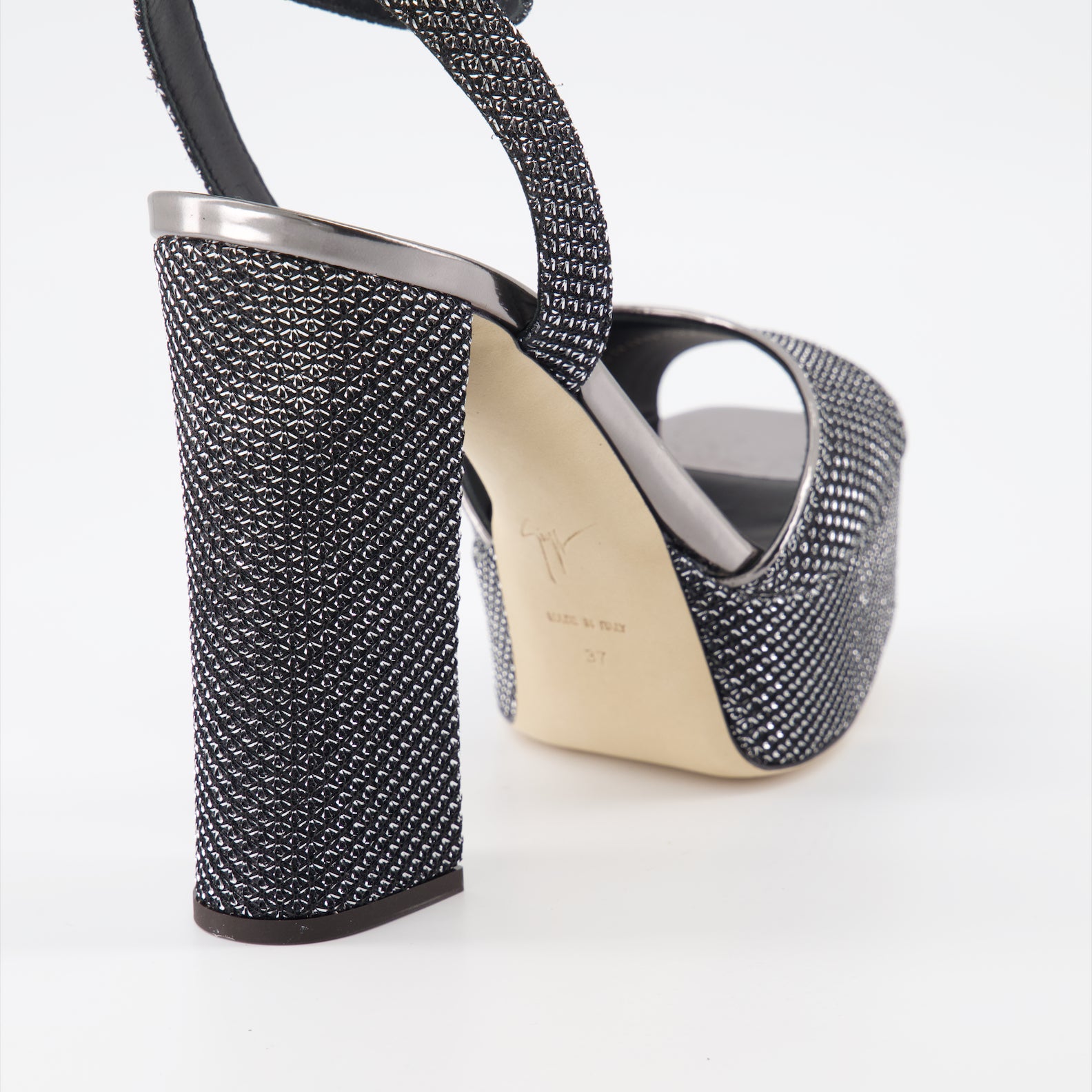 Platform shoes New Betty pumps Giuseppe Zanotti Silver Women