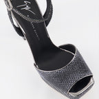 Platform shoes New Betty pumps Giuseppe Zanotti Silver Women