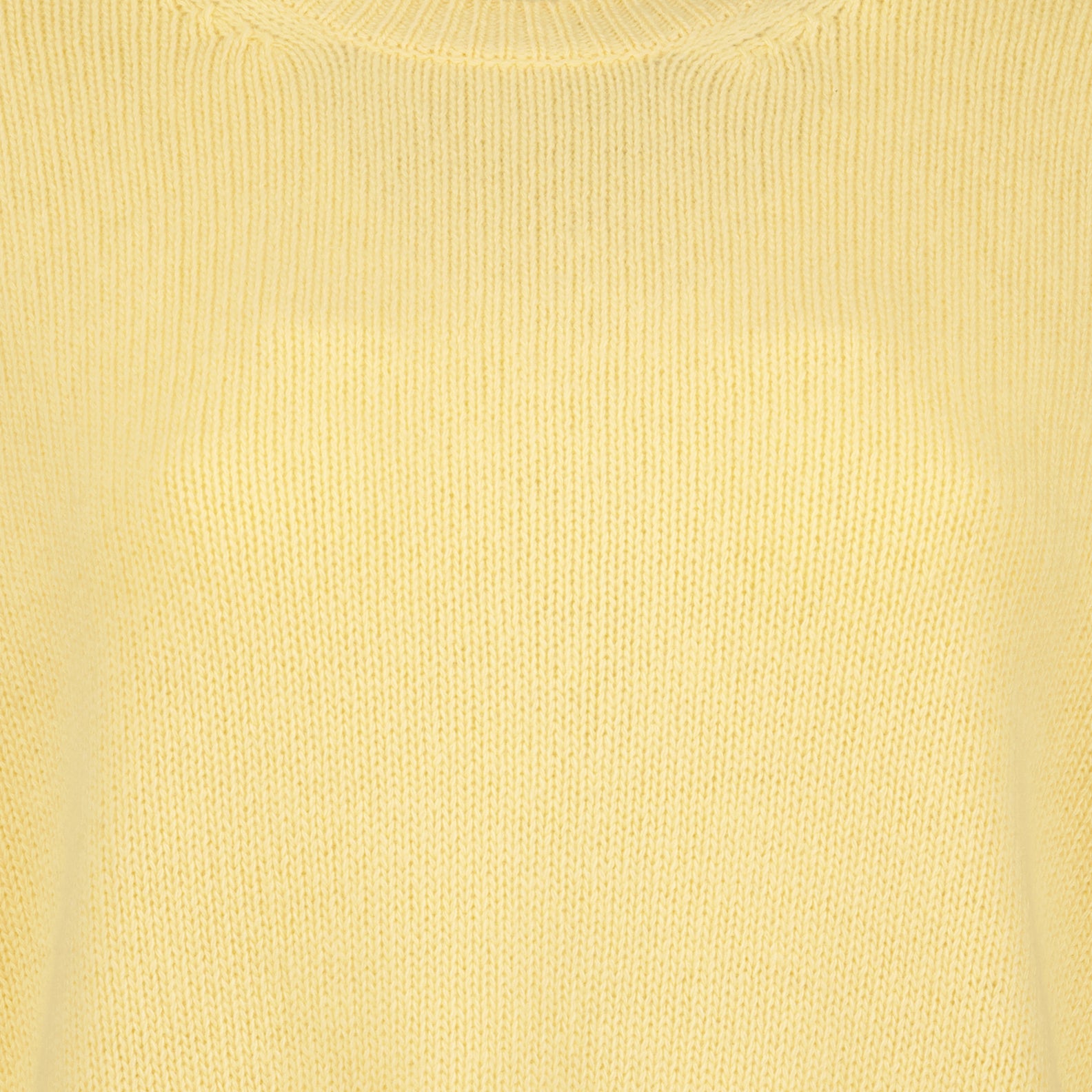 Maille Pull en laine et cachemire Prada Jaune Femme