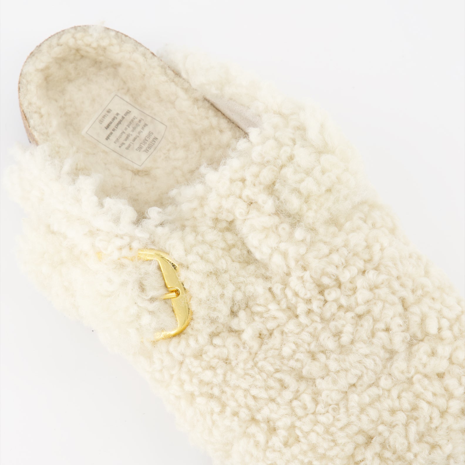 Chaussures ouvertes Mules Boston Birkenstock Beige Femme