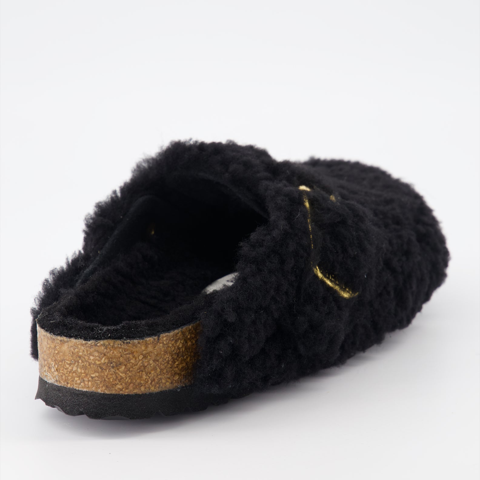 Offene schuhe Mules Boston Birkenstock Schwarz Femme