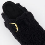 Offene schuhe Mules Boston Birkenstock Schwarz Femme