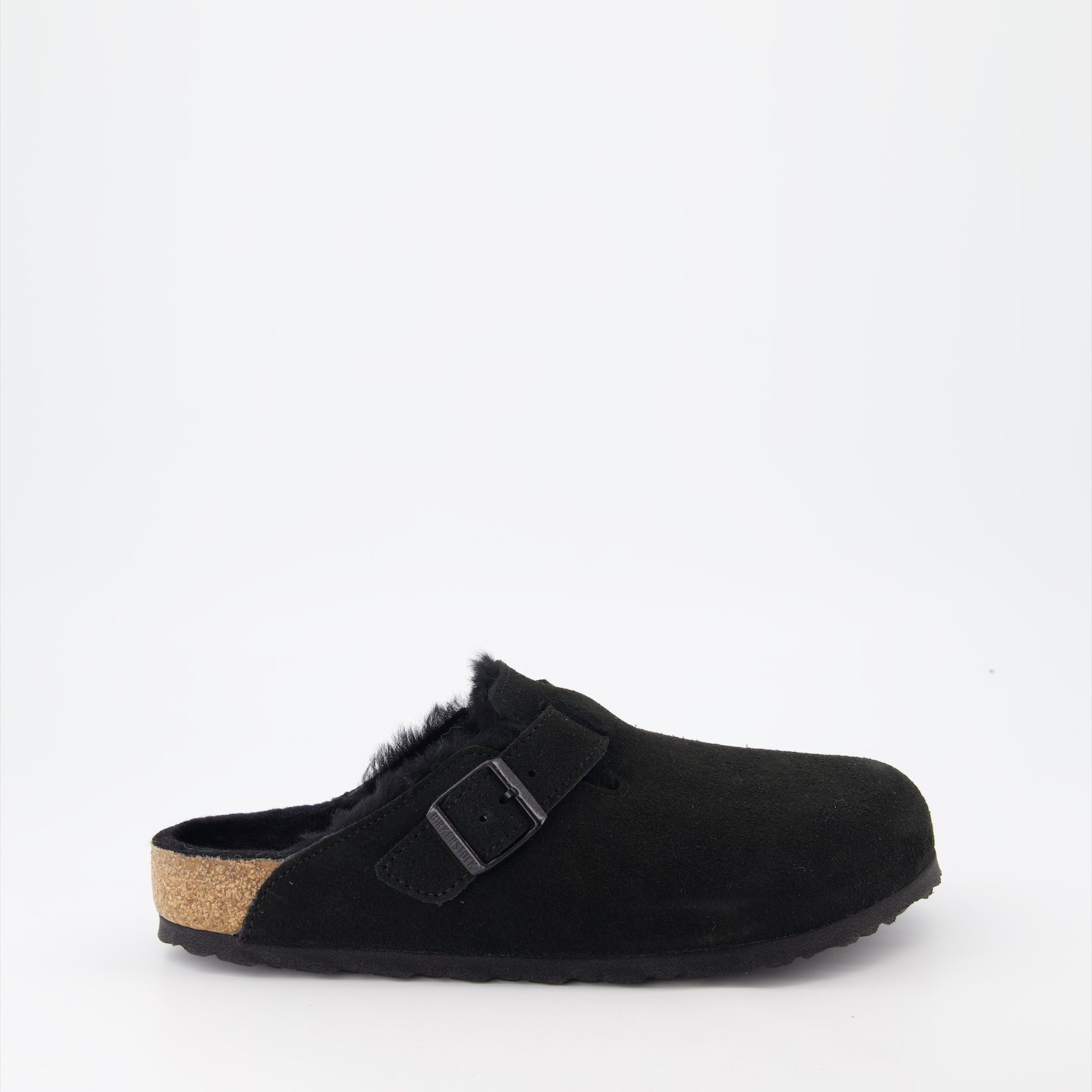 Offene schuhe Mules Boston Birkenstock Schwarz Homme