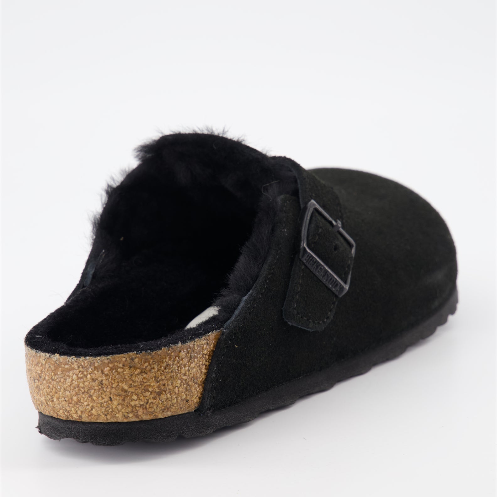 Offene schuhe Mules Boston Birkenstock Schwarz Homme