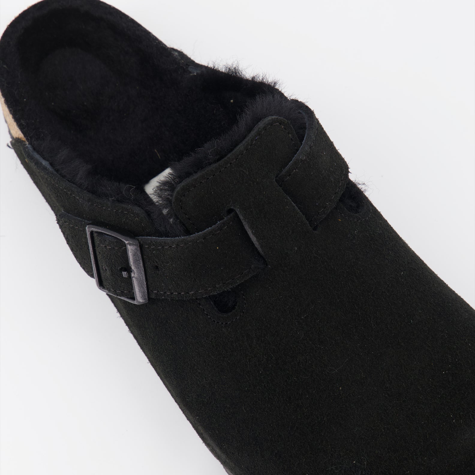 Offene schuhe Mules Boston Birkenstock Schwarz Homme