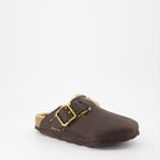 Chaussures ouvertes Mules Boston Bold Birkenstock Marron Homme