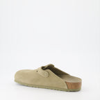 Offene schuhe Mules Boston Birkenstock Khaki Homme