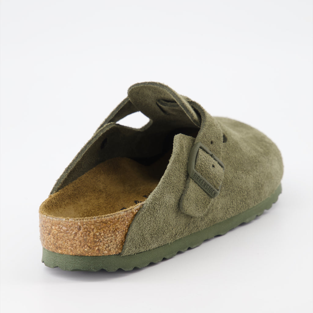 Image de l'article Mules Boston de la marque Birkenstock pour Femme - Saison Automne-Hiver 2025 - Vue arrière