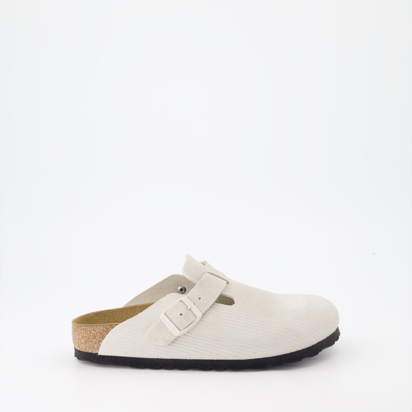 Offene schuhe Mules Boston Birkenstock Beige Femme