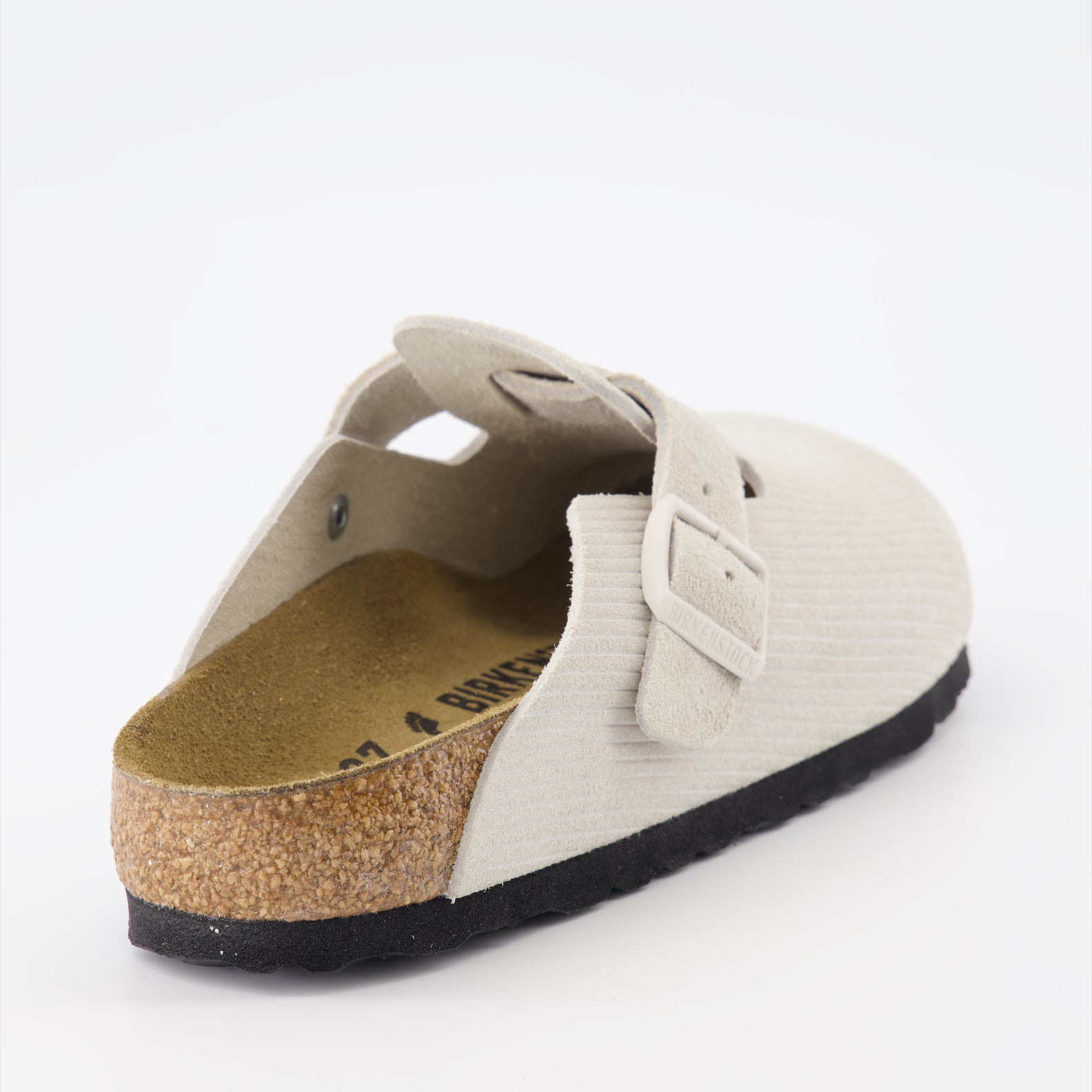 Offene schuhe Mules Boston Birkenstock Beige Femme