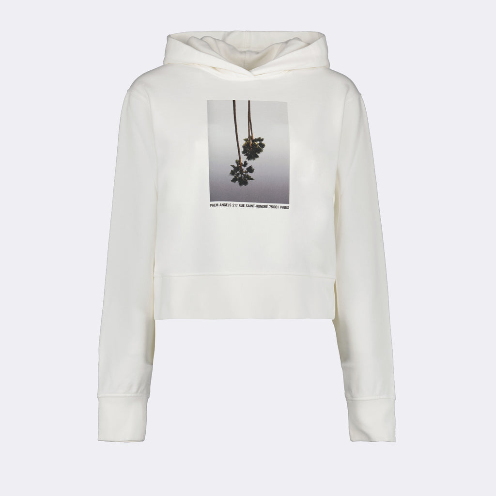 Sweatshirts Mirage Hoodie Palm Angels White Women
