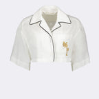Shirts Linen shirt Palm Angels White Women