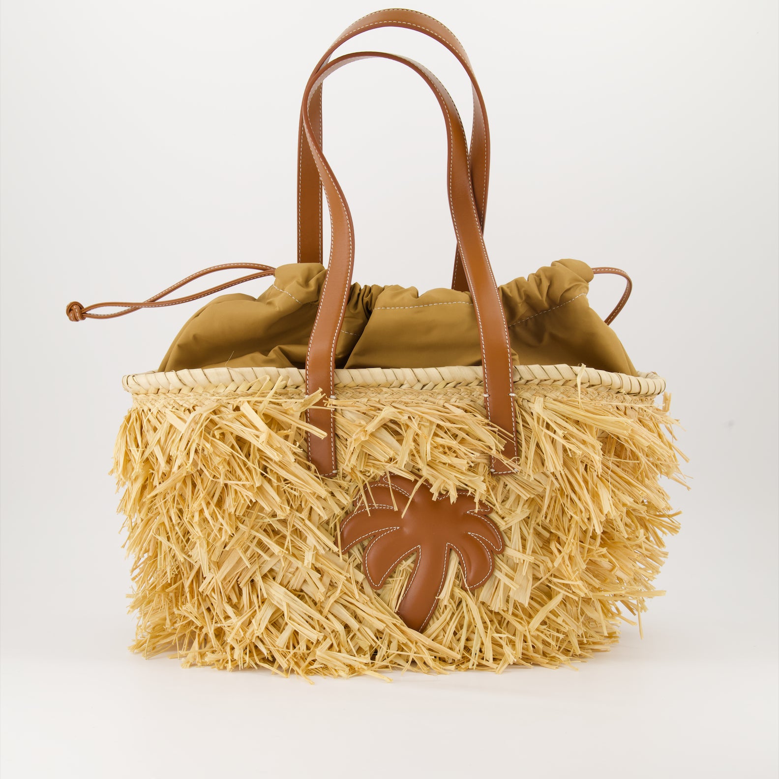 Raffia Palm bag