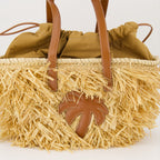 Tote bags Raffia Palm bag Palm Angels Beige Women