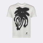 T-Shirts T-shirt Spray Jimmy Palm Angels Weiß Homme
