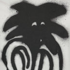 T-Shirts T-shirt Spray Jimmy Palm Angels Weiß Homme