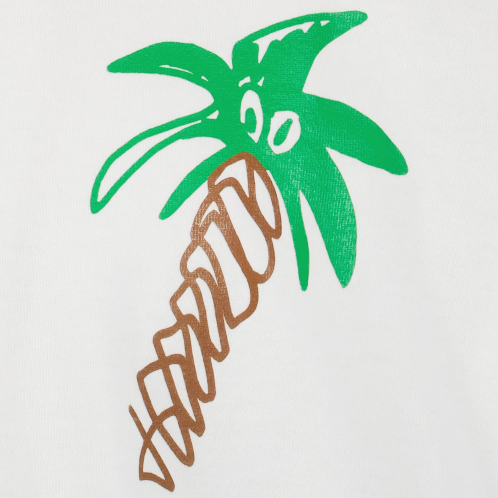 T-shirts T-shirt Sketchy over Palm Angels Blanc Homme